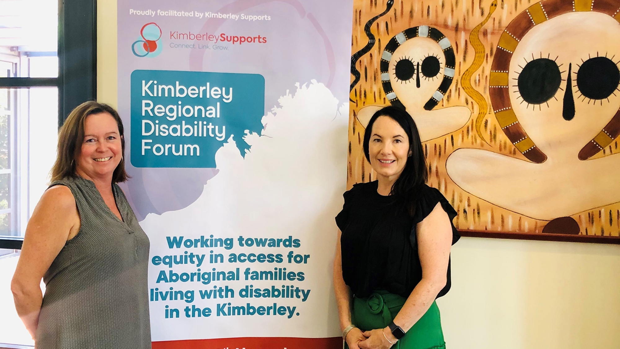 Caroline-and-Fiona-Kimberley-Disability-conference