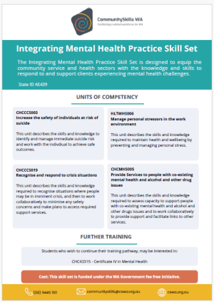 Integrating MHP Skill Set